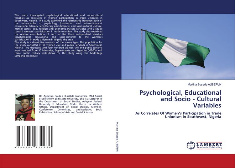 Produktbild: Psychological, Educational and Socio - Cultural Variables