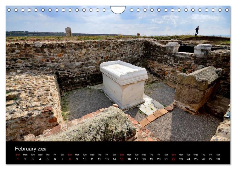 Produktbild: Monuments of Kosovo 2026 (Wall Calendar 2026 DIN A4 landscape), CALVENDO 12 Month Wall Calendar