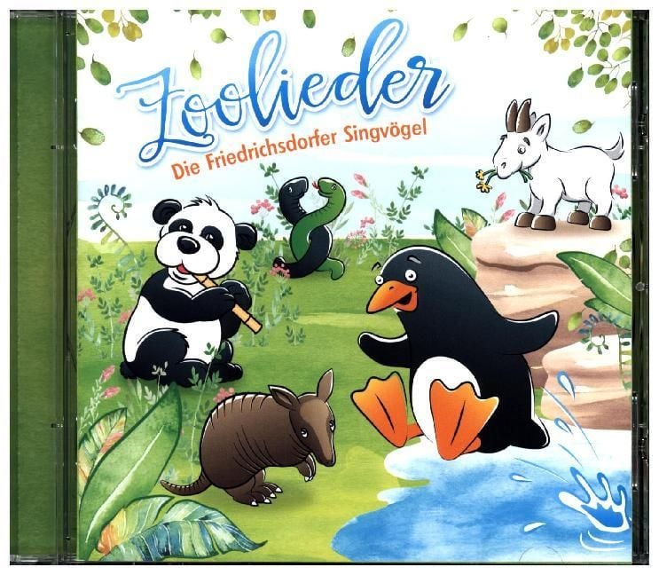 Produktbild: Zoolieder-22 lustige Tierlieder f&uuml;r Kinder zum M