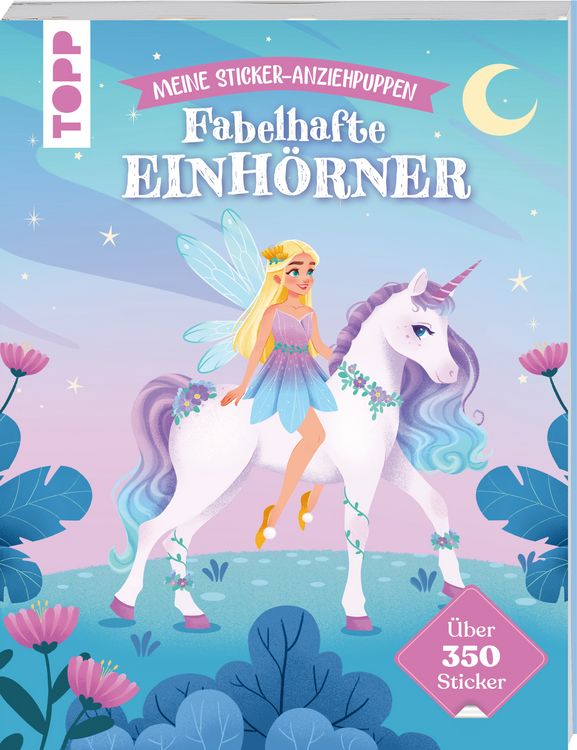 Produktbild: Meine Sticker-Anziehpuppen. Fabelhafte Einh&ouml;rner