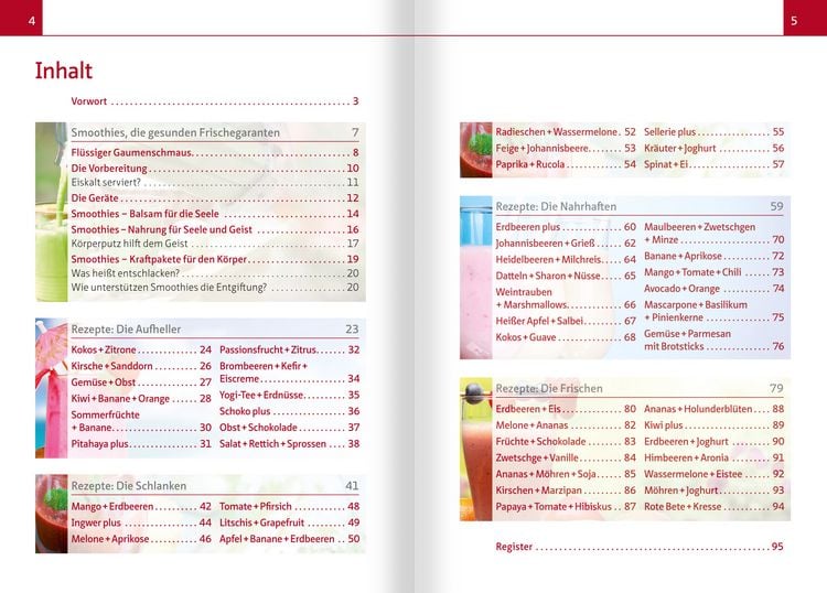 Produktbild: Smoothies f&uuml;r K&ouml;rper, Geist und Seele. Kompakt-Ratgeber