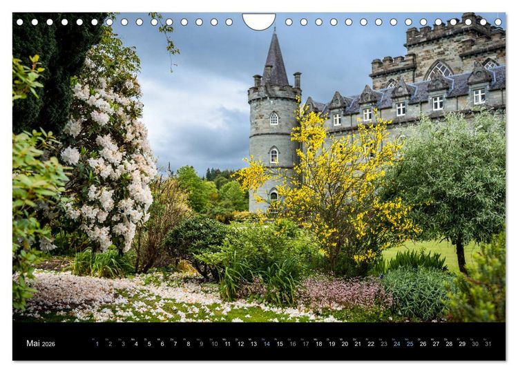 Produktbild: SCHOTTLAND - HIGHLIGHTS (Wandkalender 2026 DIN A4 quer), CALVENDO Monatskalender