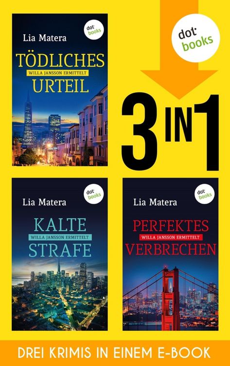 Produktbild: &raquo;T&ouml;dliches Urteil&laquo;, &raquo;Kalte Strafe&laquo; und &raquo;Perfektes Verbrechen&laquo;