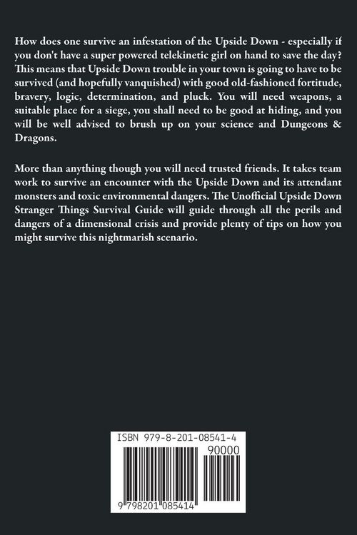 Produktbild: The Unofficial Upside Down Stranger Things Survival Guide