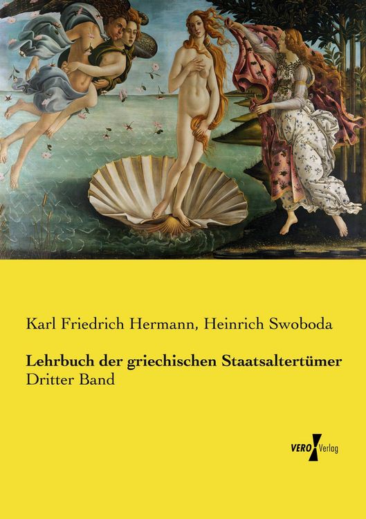 Produktbild: Lehrbuch der griechischen Staatsaltert&uuml;mer