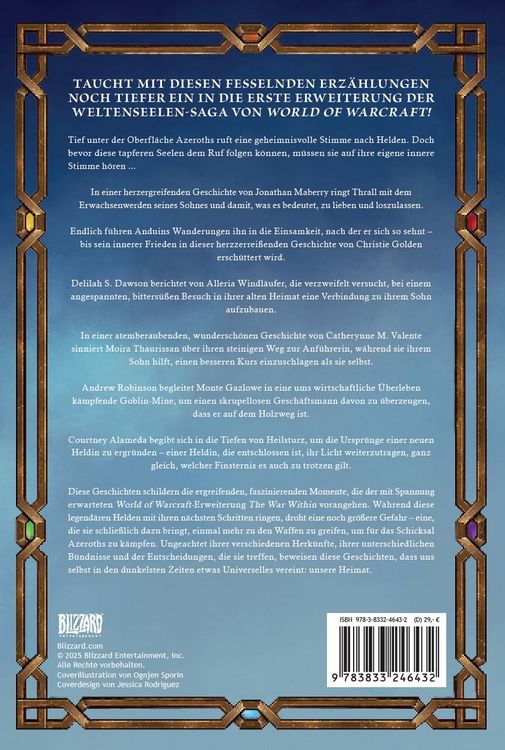Produktbild: World of Warcraft: The Voices Within - Erz&auml;hlungen