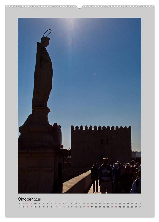 Produktbild: Andalusien - Bekanntes und Unbeachtetes (Wandkalender 2026 DIN A2 hoch), CALVENDO Monatskalender