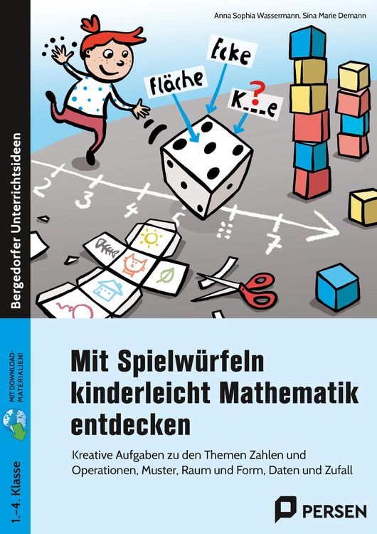 Produktbild: Mit Spielw&uuml;rfeln kinderleicht Mathematik entdecken