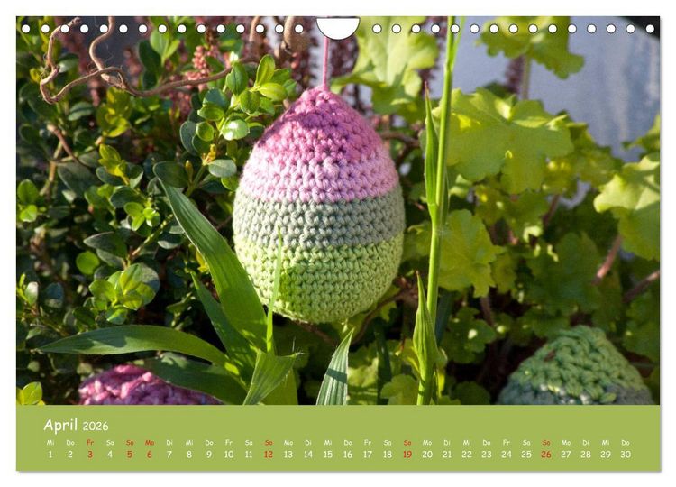 Produktbild: Aus Liebe zum H&auml;keln (Wandkalender 2026 DIN A4 quer), CALVENDO Monatskalender