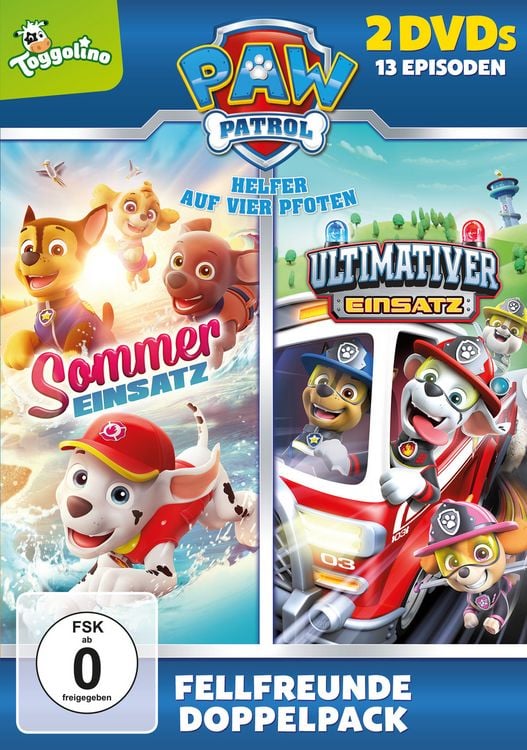 Produktbild: Paw Patrol - Sommer Einsatz / Ultimativer Einsatz [2 DVDs]