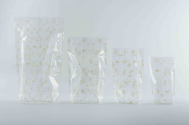 Produktbild: Folia  Bio Zellglasbeutel S Weihnachten, 95x160mm, 10 St&uuml;ck