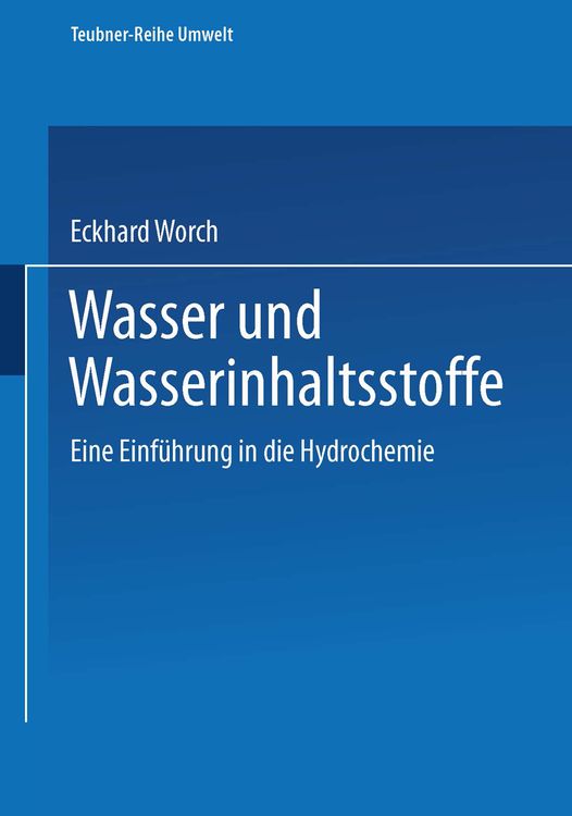 Produktbild: Wasser und Wasserinhaltsstoffe