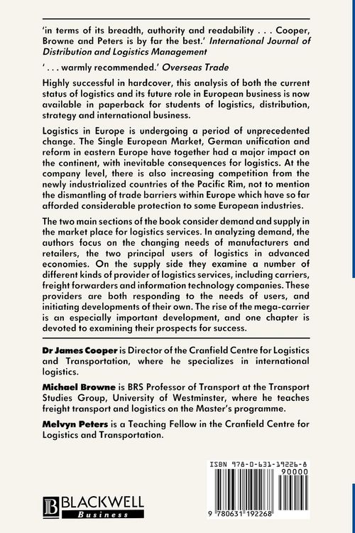 Produktbild: European Logistics