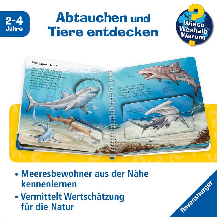 Produktbild: Wieso? Weshalb? Warum? junior, Band 57 - Tiere im Meer