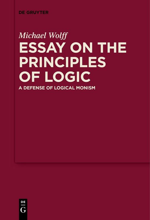 Produktbild: Essay on the Principles of Logic