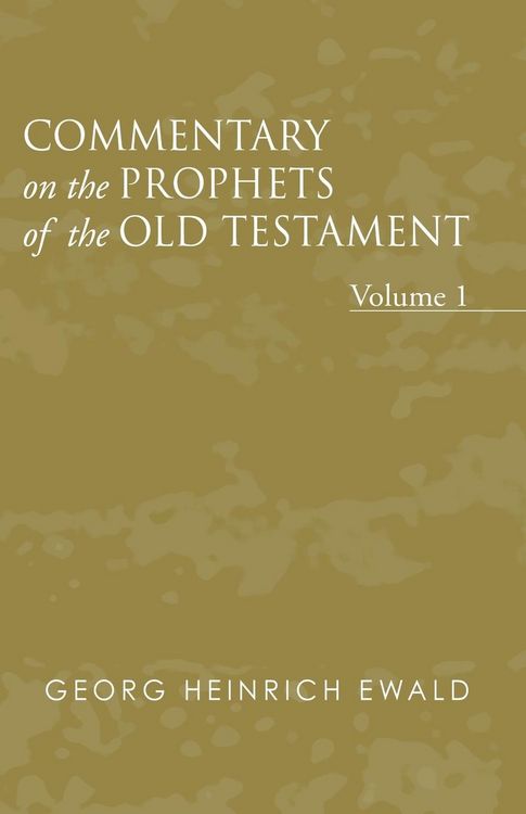 Produktbild: Commentary on the Prophets of the Old Testament, Volume 1