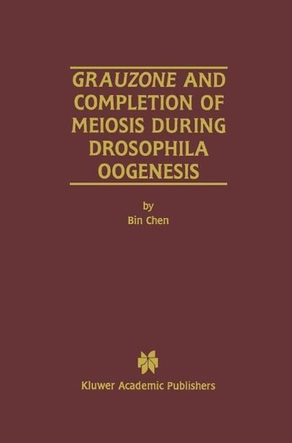 Produktbild: Grauzone and Completion of Meiosis During Drosophila Oogenesis
