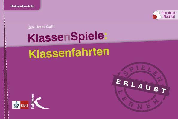 Produktbild: KlassenSpiele: Klassenfahrten