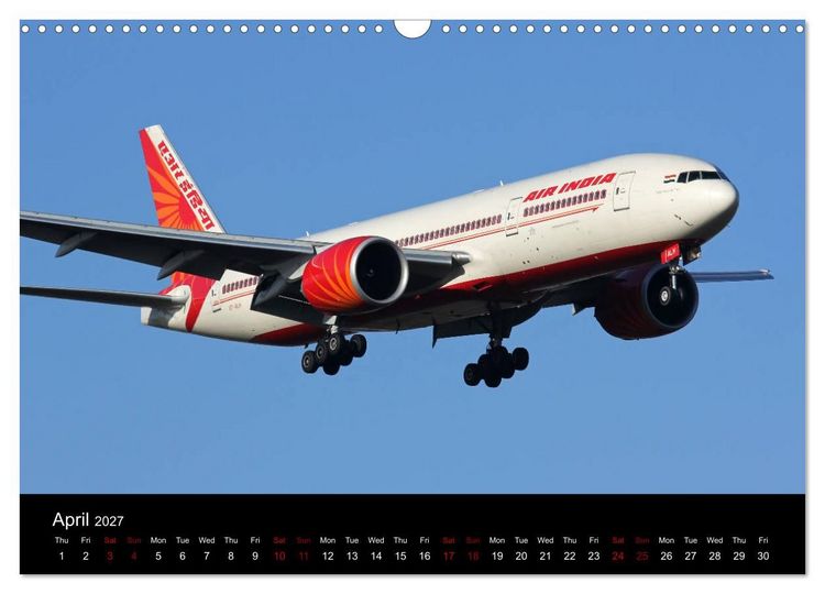 Produktbild: Widebody Jets (Wall Calendar 2027 DIN A3 landscape), CALVENDO 12 Month Wall Calendar