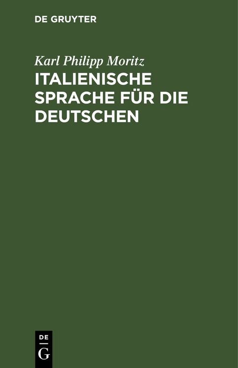 Produktbild: Italienische Sprache f&uuml;r die Deutschen