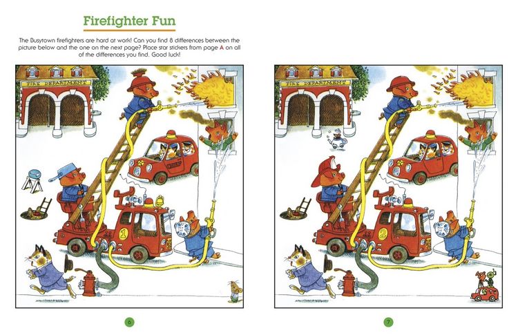 Produktbild: Richard Scarry''s Big Busy Sticker & Activity Book