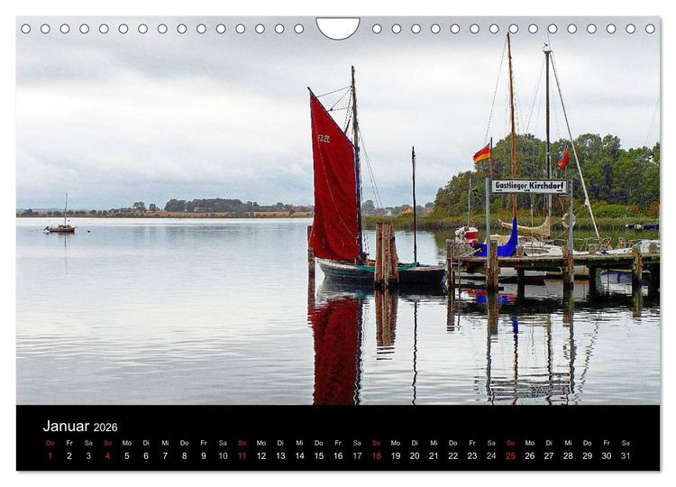 Produktbild: Zeit f&uuml;r... die Insel Poel (Wandkalender 2026 DIN A4 quer), CALVENDO Monatskalender
