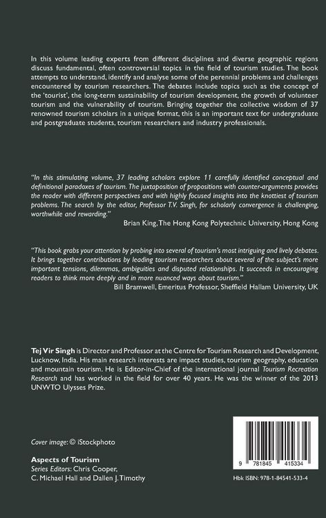 Produktbild: Challenges in Tourism Research