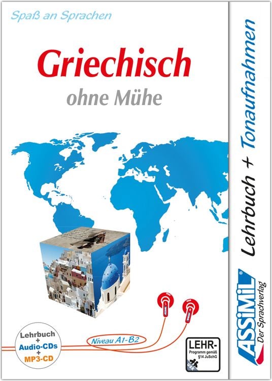 Produktbild: ASSiMiL Griechisch ohne M&uuml;he - Audio-Sprachkurs Plus - Niveau A1-B2