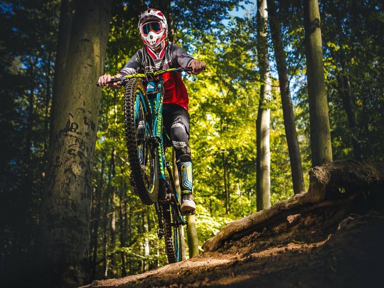Produktbild: CALVENDO Puzzle Ein Motiv aus dem Kalender Mountainbike Action | 1000 Teile Lege-Gr&ouml;&szlig;e 64x48cm Foto-Puzzle f&uuml;r gl&uuml;ckliche Stunden