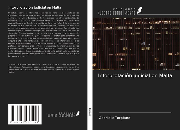 Produktbild: Interpretaci&oacute;n judicial en Malta