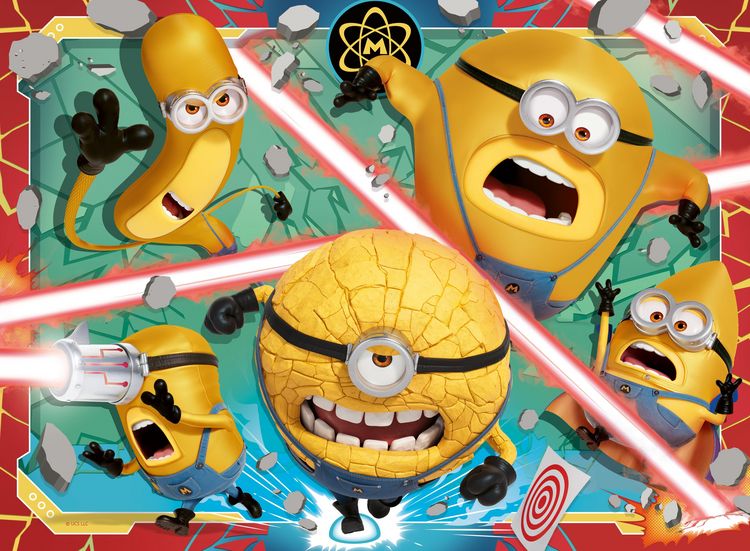 Produktbild: Kinderpuzzle 100 XXL Teile - Minions - Einfach unverbesserliche Zeiten in Sicht