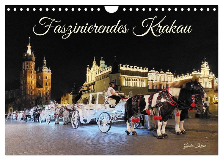 Produktbild: Faszinierendes Krakau (Wandkalender 2026 DIN A4 quer), CALVENDO Monatskalender