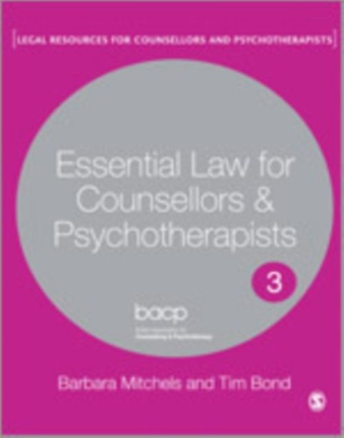Produktbild: Essential Law for Counsellors and Psychotherapists