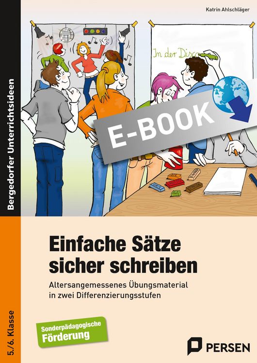 Produktbild: Einfache S&auml;tze sicher schreiben