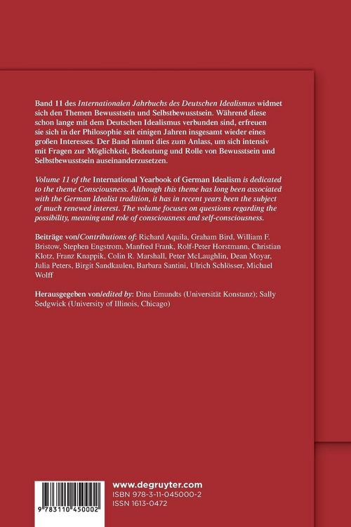 Produktbild: Bewusstsein/Consciousness