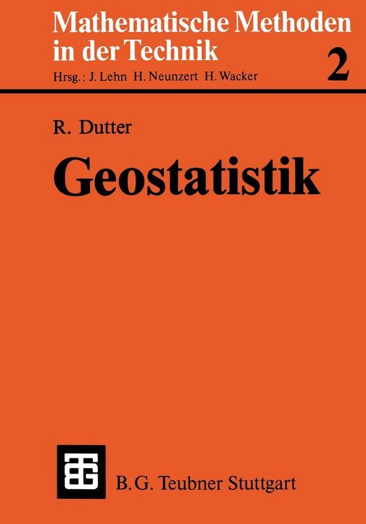 Produktbild: Geostatistik