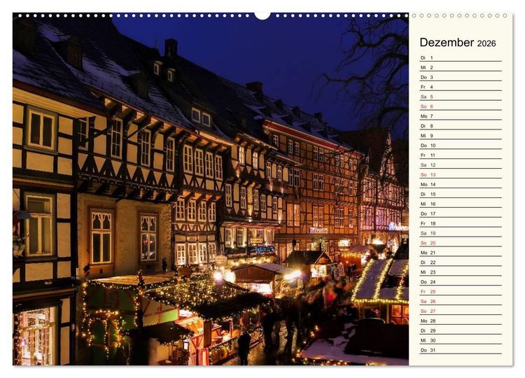Produktbild: Der Harz - Sagenumwoben und Wildromantisch (hochwertiger Premium Wandkalender 2026 DIN A2 quer), Kunstdruck in Hochglanz