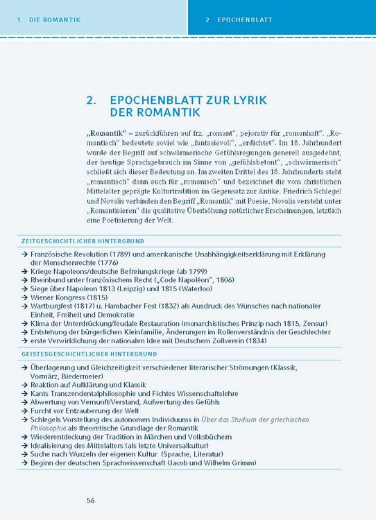Produktbild: Lyrik der Romantik