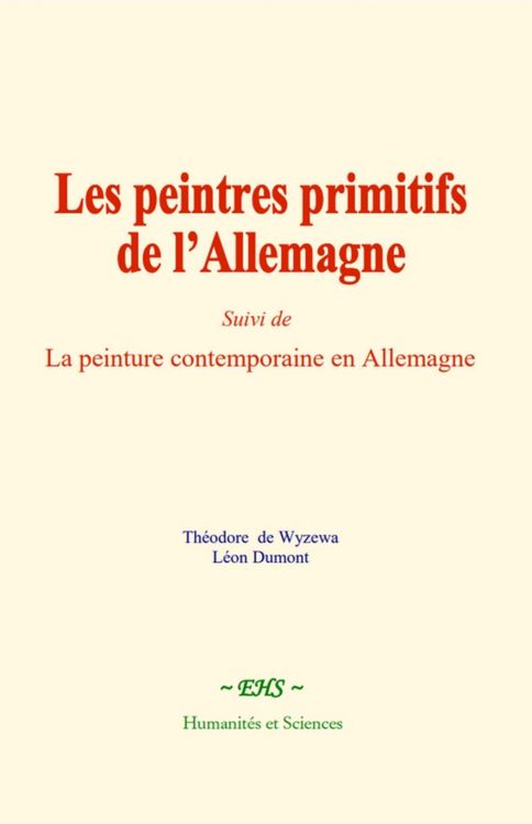Produktbild: Les peintres primitifs de l'Allemagne