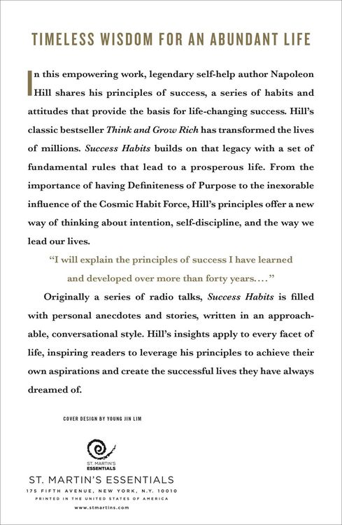 Produktbild: Success Habits
