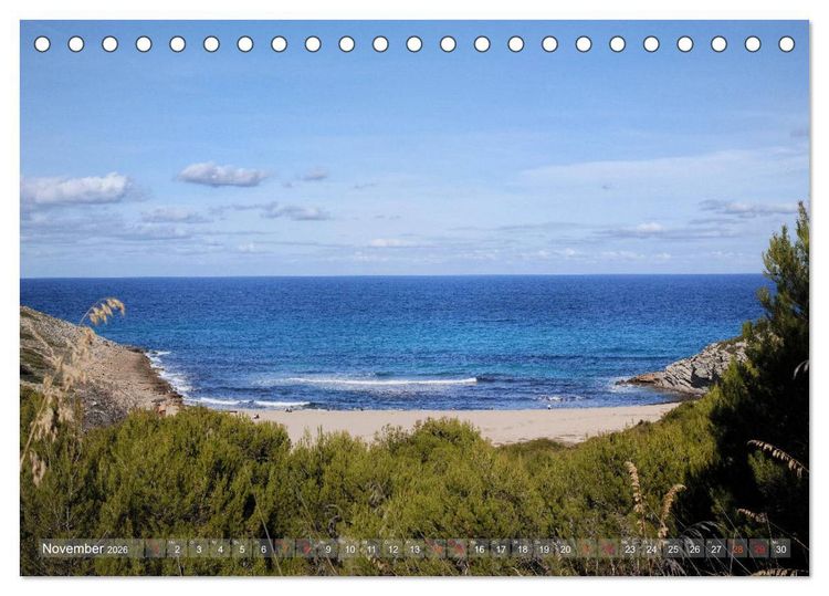 Produktbild: Mallorca Zauberhaftes Licht (Tischkalender 2026 DIN A5 quer), CALVENDO Monatskalender