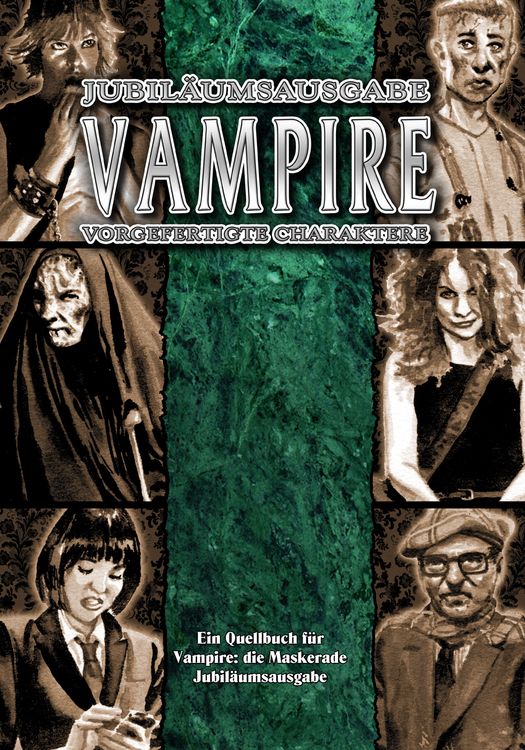 Produktbild: Vampire: Die Maskerade Vorgefertigte Charaktere (V20)
