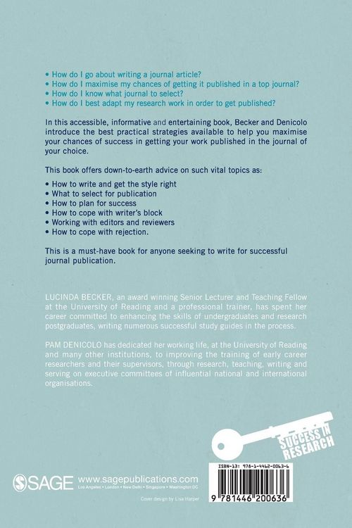 Produktbild: Publishing Journal Articles