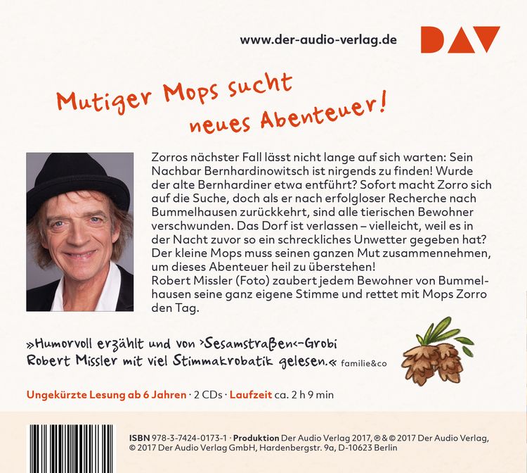 Produktbild: Zorro, der Mops &ndash; Teil 2: Der Held vom Sommersee