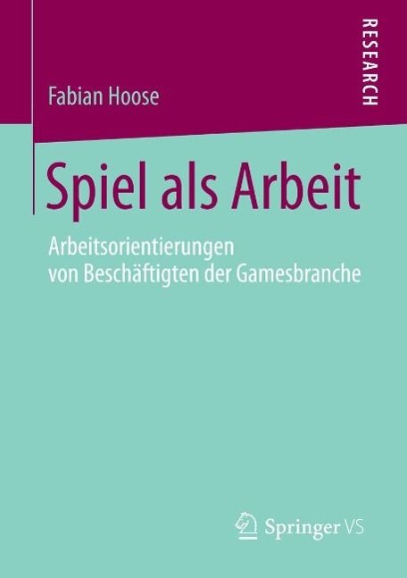 Produktbild: Spiel als Arbeit