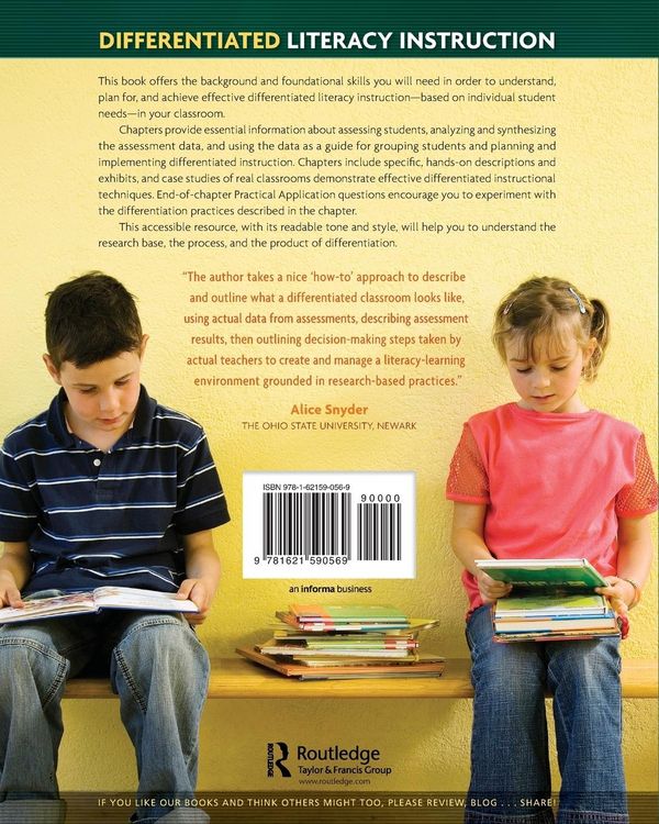 Produktbild: Differentiated Literacy Instruction