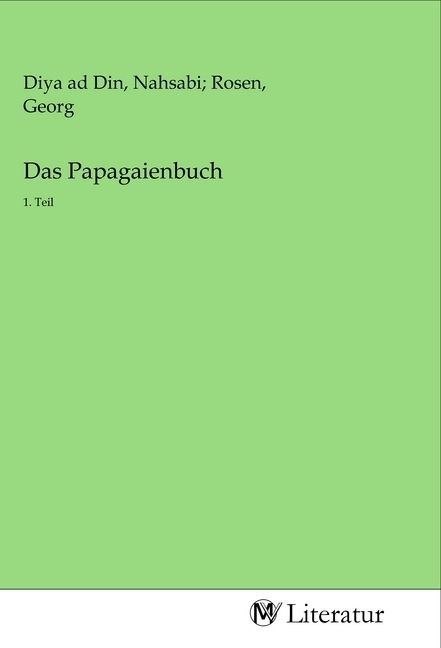Produktbild: Das Papagaienbuch