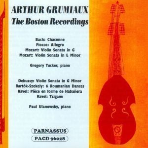 Produktbild: Arthur Grumiaux-The Boston Recordings