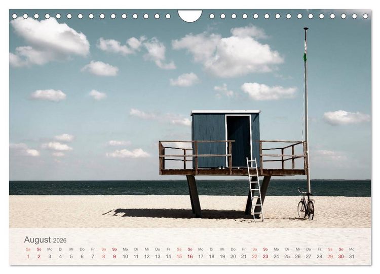 Produktbild: Das "Nordsee-Gef&uuml;hl" (Wandkalender 2026 DIN A4 quer), CALVENDO Monatskalender