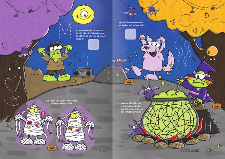 Produktbild: R&auml;tseln & Lernen &ndash; Monster